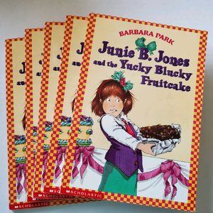 Junie B. Jones and the Yucky Blucky Fruitcake - Lot of 5 Copies